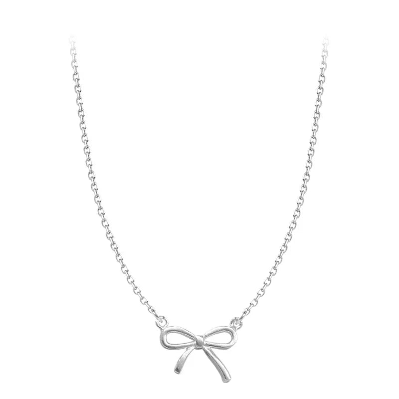 Bowknot Pendant Necklace