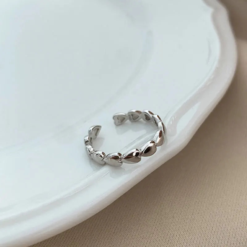 Silver Ring with Detail