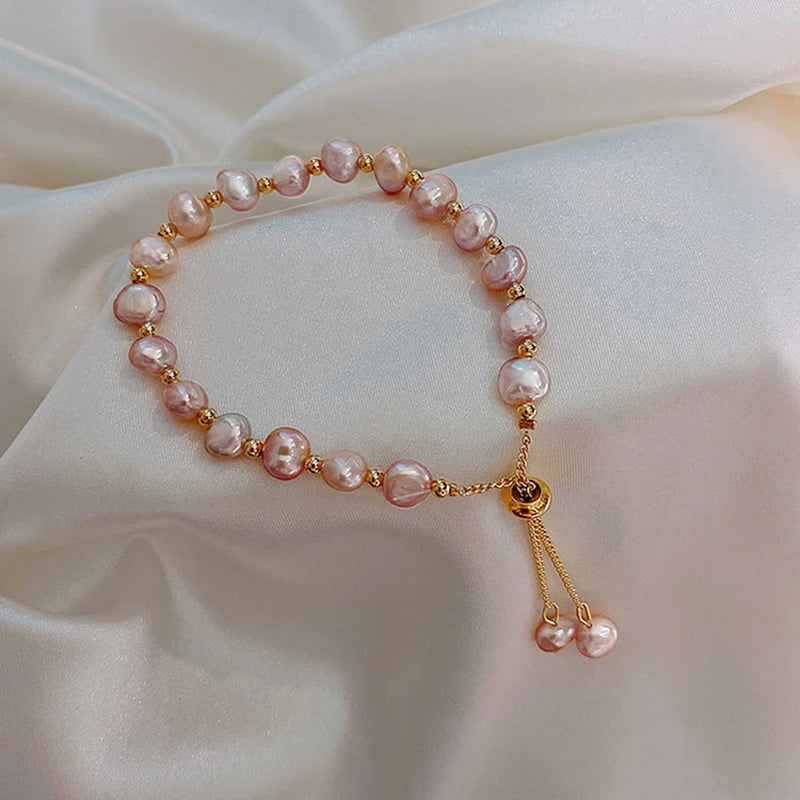 Baroque Natural Pearl Bracelet