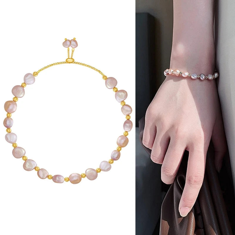 Baroque Natural Pearl Bracelet